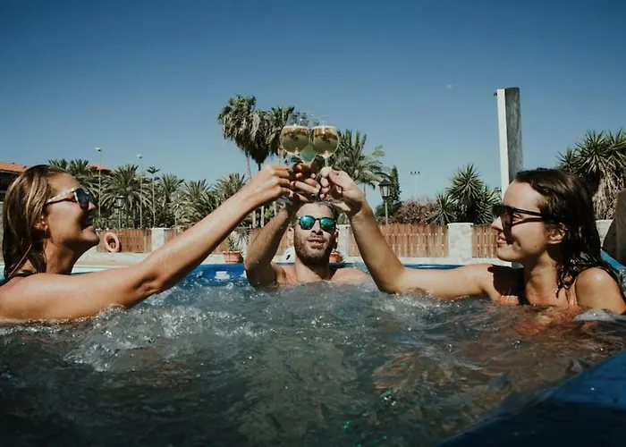 Villa Vergel With Large Private Pool Jacuzzi Bbq In Frontline Caleta De Fuste Golf By Amazzzing Travel *